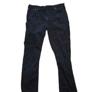 Levis 511 Mens Black Slim Denim Jeans Size 40x32 Pants Stretch